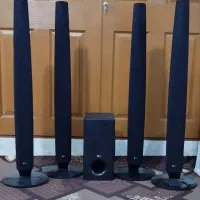 باند ایستاده بدون ایراد فقط دستگاه دی وی دی ندارد|سیستم صوتی خانگی|تبریز, |دیوار