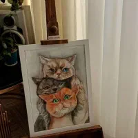 نقاشی در همه نوع تکنیک