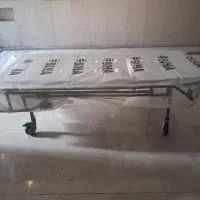 تخت بستری خانگی مکانیکی سینا‌حمد‌آریا بهمراه تشک