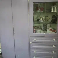 کمد و دراور چوبی یاسی رنگ|جاکفشی، کمد، دراور|گنبد کاووس, |دیوار