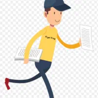 جذب مشتری و پخش تراکت توسط خانوم