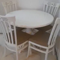 میزناهارخوری و ساعت تلسکوپی|میز و صندلی غذاخوری|تربتحیدریه, شهرک ولیعصر|دیوار