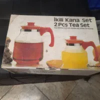 کتری قوری شیشه ای