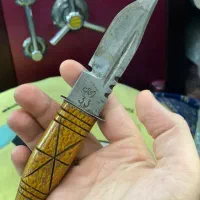 چاقو کارد قدیمی زنجان ۳۳ کمری تیزی