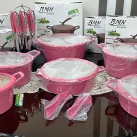 سرویس قابلمه چدن گرانیتی المانی کفه چدن BMN