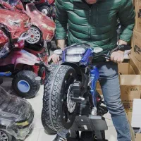 موتور بنللی کمک فنردار،بنز کولر دار،اقساطی باچک|اسباببازی|تاکستان, |دیوار