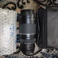 لنز حرفه ای ۷۵/۳۰۰ ژاپنی کنون|دوربین عکاسی و فیلم‌برداری|شیراز, تندگویان|دیوار