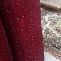 یک جفت پشتی ترکمن دستباف درحد نو