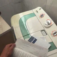 ماشین لباسشویی برند ریتون دوقلو نو آکبند