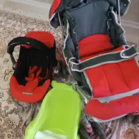 کالسکه و روروئک به همراه کریر