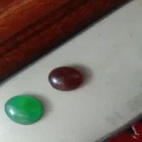 دو عدد نگین عقیق