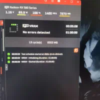 rx580 8gb xfx|قطعات و لوازم جانبی رایانه|تهران, استاد معین|دیوار
