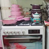 گاز ۵شعله هاردستون فر دار