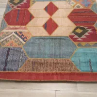 گلیم دست بافت پشت چرمی|فرش|کرج, کوی مهر|دیوار