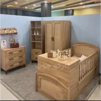 سرویس خواب کودک سیسمونی مدل آرکا حصیری