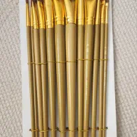 ست رنگ و قلم‌مو اکریلیک وارداتی از استرالیا|لوازم التحریر|پردیس, فاز ۸|دیوار