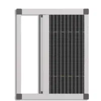 کارگاه تولیدی توری پلیسه ای کشویی (پشه بند)