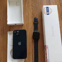 آیفون ۱۳ معمولی و اپل واچ سری ۸ iphone 13 normal