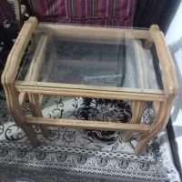 یک دست جلو مبلی وسه گل میز