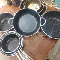 سه تابه گرانیتی نو، ماندگاری بالا، زیرقیمت|ظروف پخت‌وپز|مشهد, ولیعصر (شهرک غرب)|دیوار