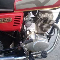 موتور هوندا ۱۲۵ اریانا پلاک قدیم