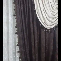 دکور مخمل وحریر گل دار نو