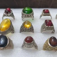 انگشتر عیار پایین یاطرح نقره