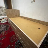 تخت خواب تک نفره تمام ام دی اف