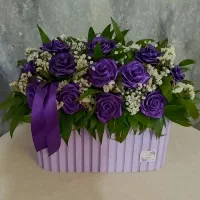 گل طبیعی و روبانی