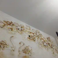 نصاب کاغذ دیواری و نقاشی ساختمان|خدمات پیشه و مهارت|پرند, فاز ۲|دیوار