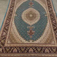 فرش دستباف ( بساک ) ۵۰ رج زیبا مرینوس تبریز|فرش|مشکیندشت, |دیوار