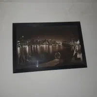 تابلو چراغدار. بگلایت و ساعت دیواری