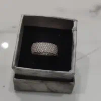 انگشتر نقره مدل پرنس