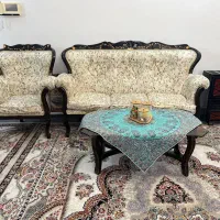 مبل سلطنتی ۷ نفره|مبلمان خانگی و میز عسلی|شلمان, |دیوار