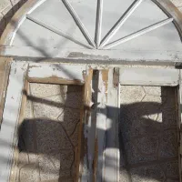 درب چوبی قدیمی بافت کرمان