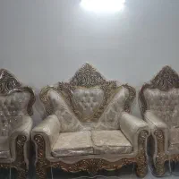 مبل نیمه سلطنتی|مبلمان خانگی و میز عسلی|مشهد, راهنمایی|دیوار