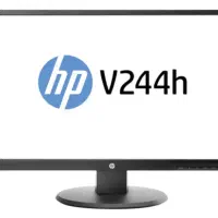 مانیتور hp مدل v244h همراه پایه اسانسوری