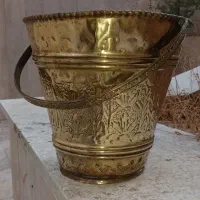 سطل برنجی قدیمی