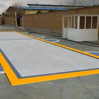 باسکول جاده ای تریلی کش 60تن پیش تنیده داخل زمین