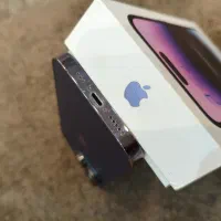 ایفون۱۴پرو ۲۵۶بادمجونی سالم|موبایل|قم, باجک سه|دیوار