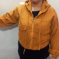 سیوشرت مخمل کبریتی خردلی ورق بزن