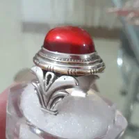 انگشتر عقیق آبدار با رکاب مهدی تبریز|جواهرات|تهران, شهرک طالقانی|دیوار