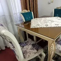 میز ناهارخوری ۴نفره|میز و صندلی غذاخوری|تهران, یاخجی آباد|دیوار