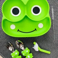 ظرف غذا کودک چاشت سیلیکونی (آنتی باکتریال) سیلیکون|اسباب و اثاث بچه|مشهد, چهنو|دیوار