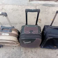 ۵عدد چمدان مسافرتی خارجی سالم و تمیز جنس درجه یک|کیف، کفش، کمربند|اصفهان, شیخ اشراق|دیوار