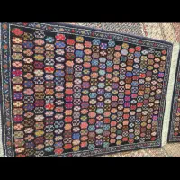 پادری زمینه سورمه ای تازه بافت شده|پادری|اردبیل, |دیوار