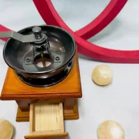 آسیاب قهوه چوبی تیغه سرامیک خردکن قهوه اسپرسو|سماور، چای‌ساز، قهوه‌ساز|مشهد, چهنو|دیوار