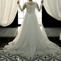 لباس عروس اروپایی مزون دوزی