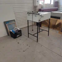 دستگاه چاپ سیلک در حد نو