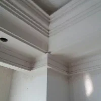 گچ کاری ساختمان باغ ویلا لکه گیری نورمخفی گچبری
